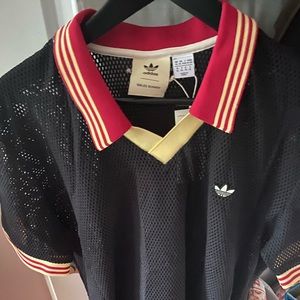 BNWT Adidas x Wales Bonner mesh polo